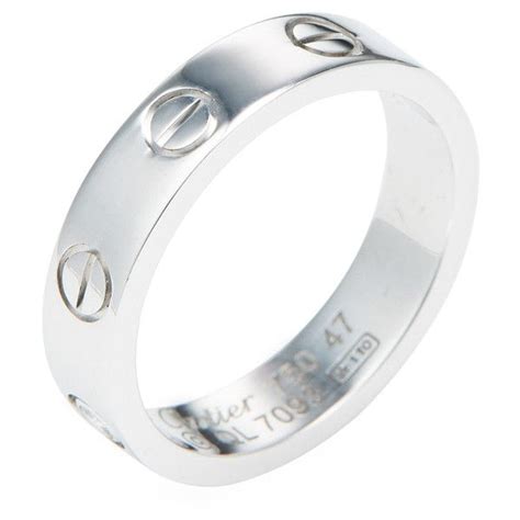 silver ring cartier|silver cartier rings love collection.